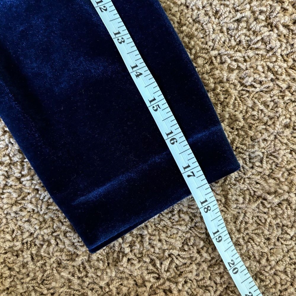 Alex Evenings Women's Side-Ruched‎ Velvet Jewel Dress size 8 mother of the bride - Picture 12 of 14
